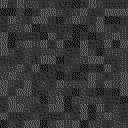 Monochrome pixelated dirt